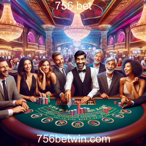 A Experiência Imersiva do Cassino Ao Vivo no 756 bet